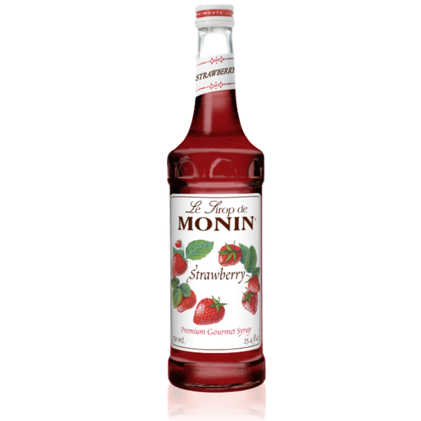 Monin 750ml Strawberry Syrup