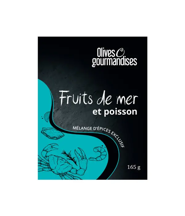 Olives et Gourmandises Olives & Gourmandises Spices for Seafood and Fish, 55g