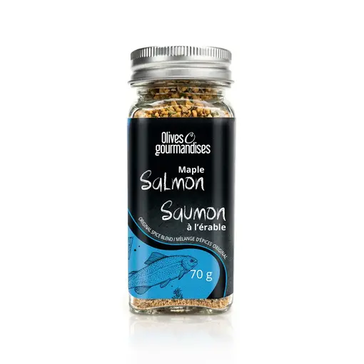 Olives et Gourmandises Olives & Gourmandises Maple Salmon Spices, 80g