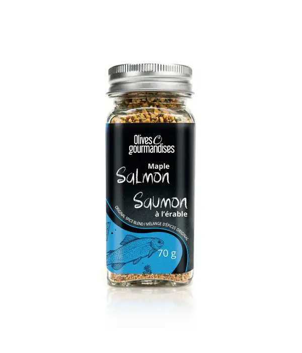 Olives et Gourmandises Olives & Gourmandises Maple Salmon Spices, 80g