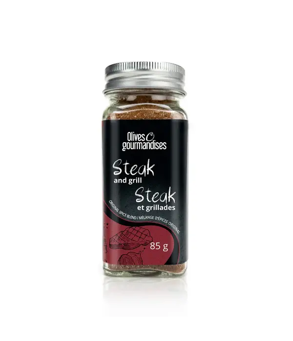 Olives et Gourmandises Olives & Gourmandises Steak and Grilling Spices, 85g