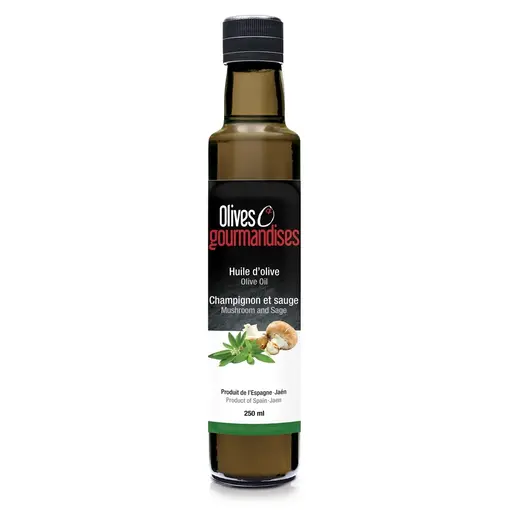 Olives et Gourmandises Olives & Gourmandises Mushroom & Sage Olive Oil, 100ml