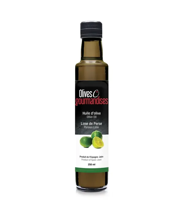 Olives et Gourmandises Huile d'olive à la lime de Perse 250ml de Olives & Gourmandises