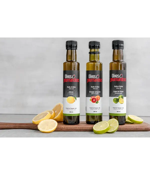 Olives et Gourmandises Huile d'olive à la lime de Perse 250ml de Olives & Gourmandises