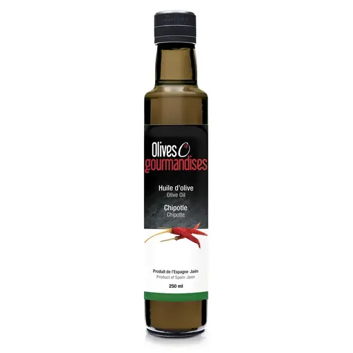 Olives et Gourmandises Huile d'olive Chipotle 250ml de Olives & Gourmandises