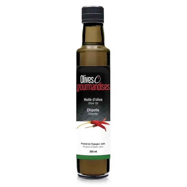 Huile d'olive Chipotle 250ml de Olives & Gourmandises