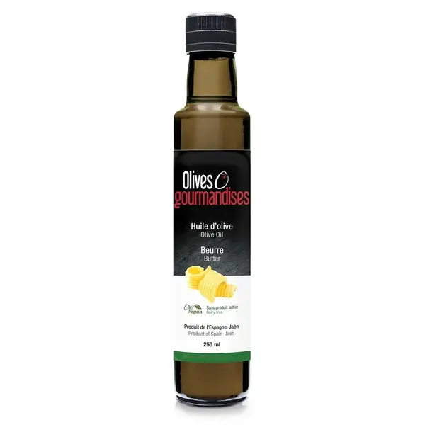 Huile d'olive au beurre 250ml de Olives & Gourmandises