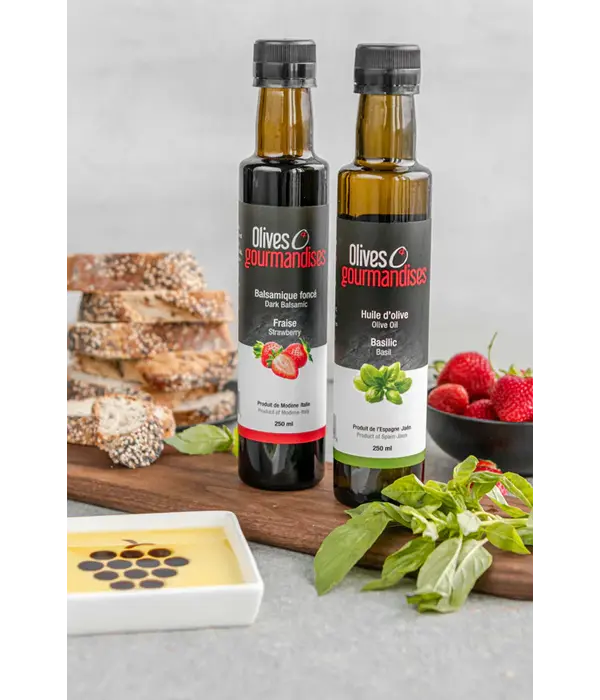 Olives et Gourmandises Olives & Gourmandises Basil Olive Oil 250ml