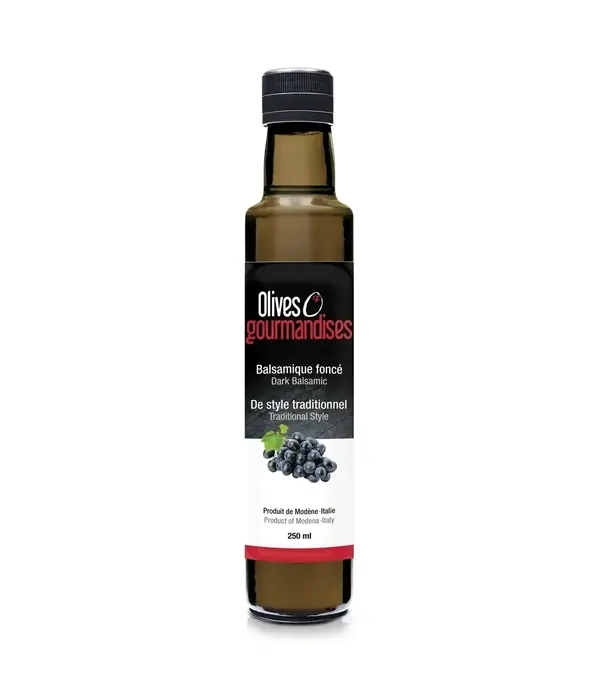 Olives et Gourmandises Olives & Gourmandises Dark Balsamic Traditional Style 250ml
