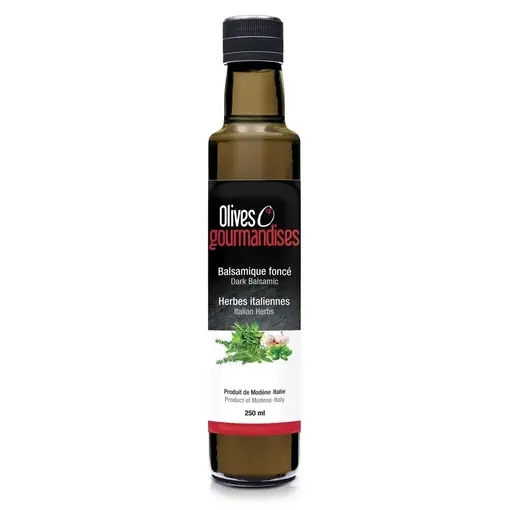 Olives et Gourmandises Olives & Gourmandises Dark Balsamic with Italian Herbs 250ml