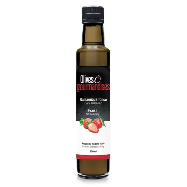 Olives & Gourmandises Strawberry Dark Balsamic 250ml
