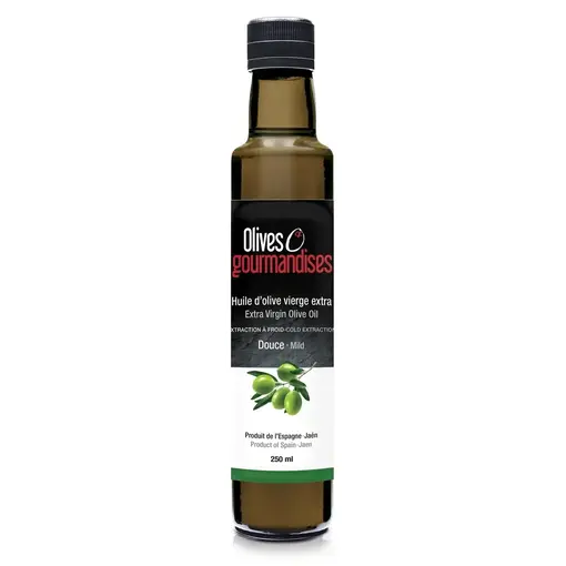 Huile d'olive Vierge Extra Douce 250ml de Olives & Gourmandises