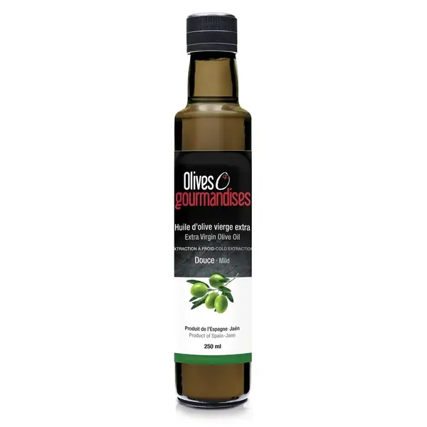 Huile d'olive Vierge Extra Douce 250ml de Olives & Gourmandises