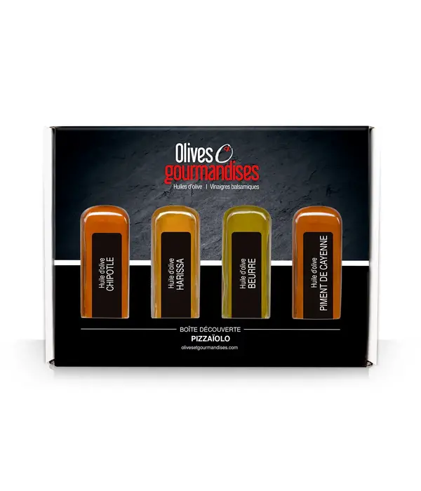Olives et Gourmandises Olives & Gourmandises Discovery Box Pizzaïolo 4x60ml