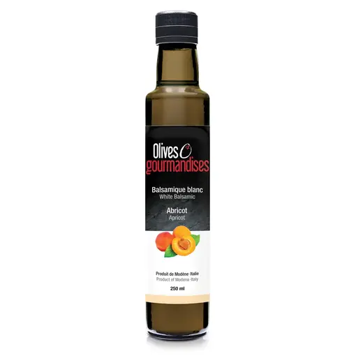 Olives et Gourmandises Balsamique blanc Abricot 100ml de Olives & Gourmandises