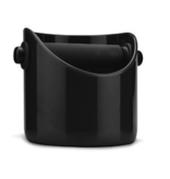 Coffee Grind Knock Box & Espresso Dump Bin, Black