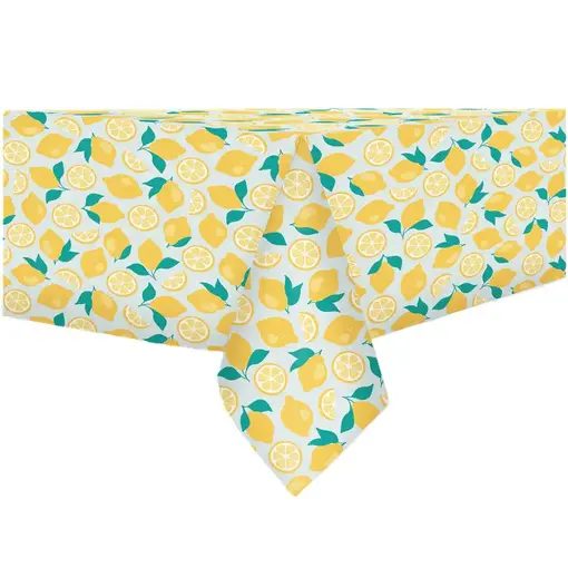 Rectangular Flannel Tablecloth "Lemons" 60x84