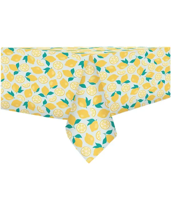 Rectangular Flannel Tablecloth "Lemons" 60x84