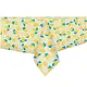 Nappe rectangulaire en flanelle "Citrons" 60x84