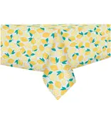 Rectangular Flannel Tablecloth "Lemons" 52x70