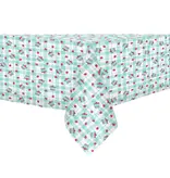 Rectangular Flannel Tablecloth "Strawberries" 52x70