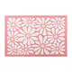 Pink Placemat "White Flowers" 12x18