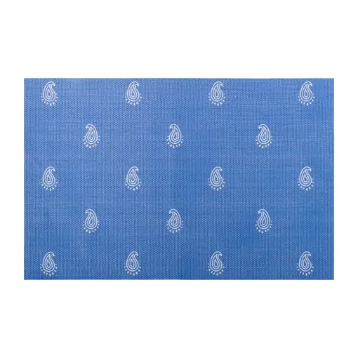 Blue Placemat "Bandana" 12x18