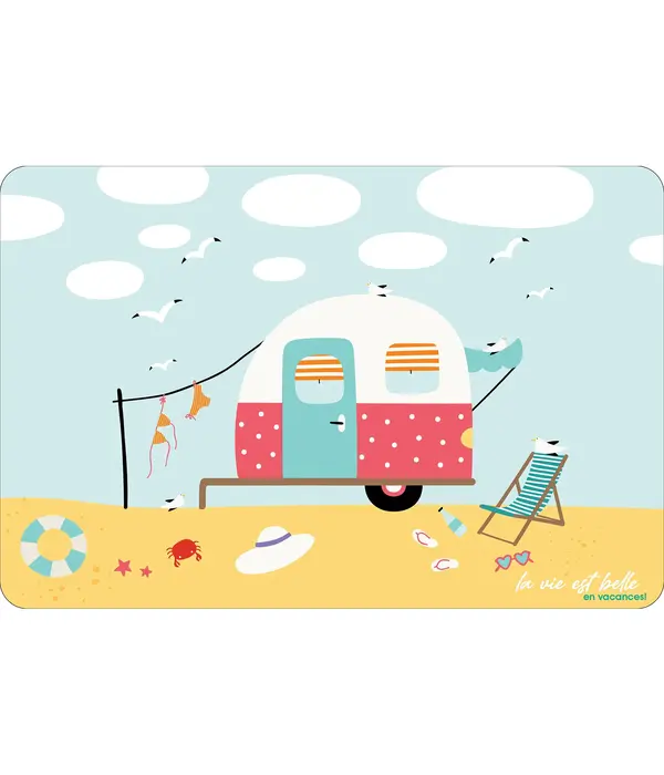 Placemat "The Camper" 12x18