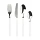 "Siena” Flatware Set White, 16 pieces