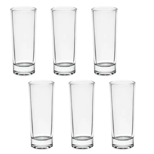 Shot Glasses 60 ml, Set of 6