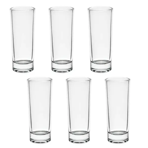 Shot Glasses 60 ml, Set of 6