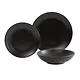 Black Dinnerware Set, 12-piece