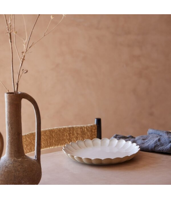 Costa Nova Assiette "Marrakesh" 27cm, Sable Blanc de Costa Nova