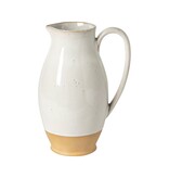 Costa Nova Costa Nova "Marrakesh" Stoneware Pitcher White Sand, 2.36L