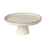Costa Nova Costa Nova "Organic" Stoneware Footed Plate, Salt
