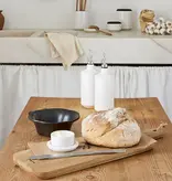 Casafina Beurrier en grès blanc deux tons "Fattoria" de Casafina