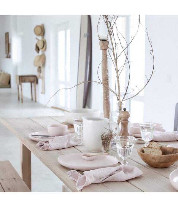 Casafina Assiette en grès "Pacifica" Rose, 27 cm de Casafina