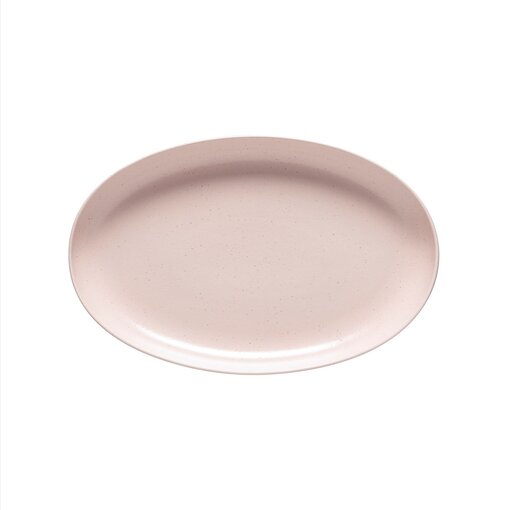 Casafina Assiette Ovale en Grès "Pacifica" 32 cm, Rose de Casafina