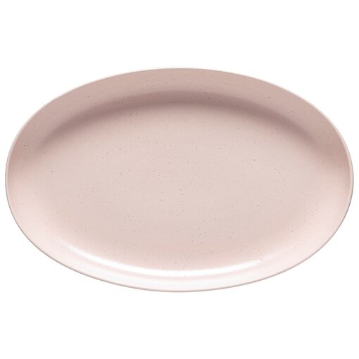 Casafina Assiette Ovale en Grès "Pacifica" 40 cm, Rose de Casafina