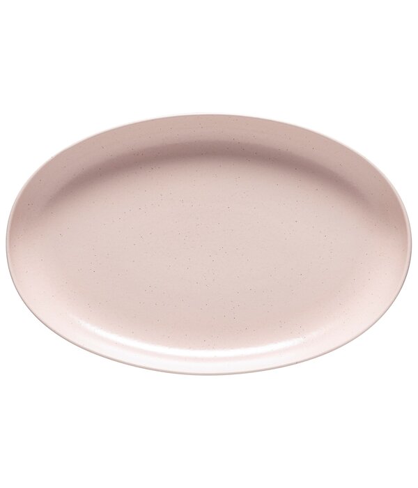 Casafina Assiette Ovale en Grès "Pacifica" 40 cm, Rose de Casafina