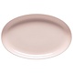 Assiette Ovale en Grès "Pacifica" 40 cm, Rose de Casafina