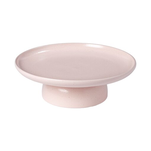 Casafina Assiette à pied en grès "Pacifica", Rose de Casafina