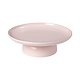 Assiette à pied en grès "Pacifica", Rose de Casafina
