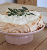 Casafina Assiette à pied en grès "Pacifica", Rose de Casafina