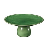Casafina Assiette à pied en grès "Fontana", Vert de Casafina