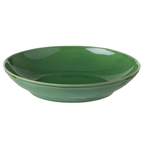 Bol en grès vert "Fontana", 34cm de Casafina