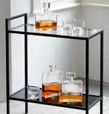 LSA Clear Cask Whisky Square Decanter, 1L