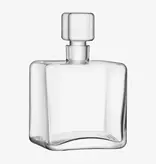 LSA Clear Cask Whisky Square Decanter, 1L