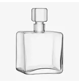 LSA Clear Cask Whisky Square Decanter, 1L
