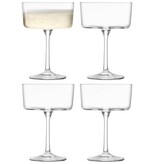 Verres à Champagne "Gio" 230ml,  ens/4  de LSA
